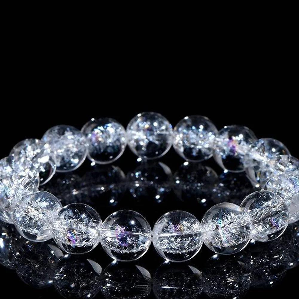 ヒマラヤ水晶ブレスレット 透明感のある天然石アクセサリー