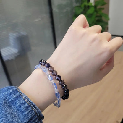 アイオライトブレスレット 重ね付け 着用イメージ レディースアクセサリー